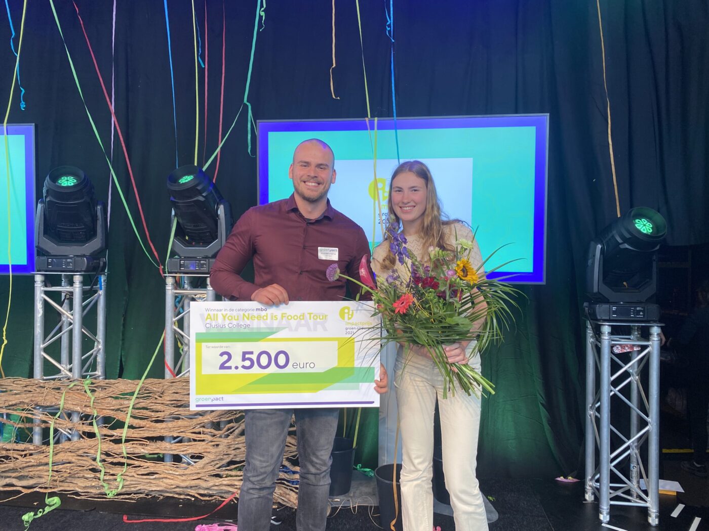 Clusius Voeding wint Groen Impactprijs 2022